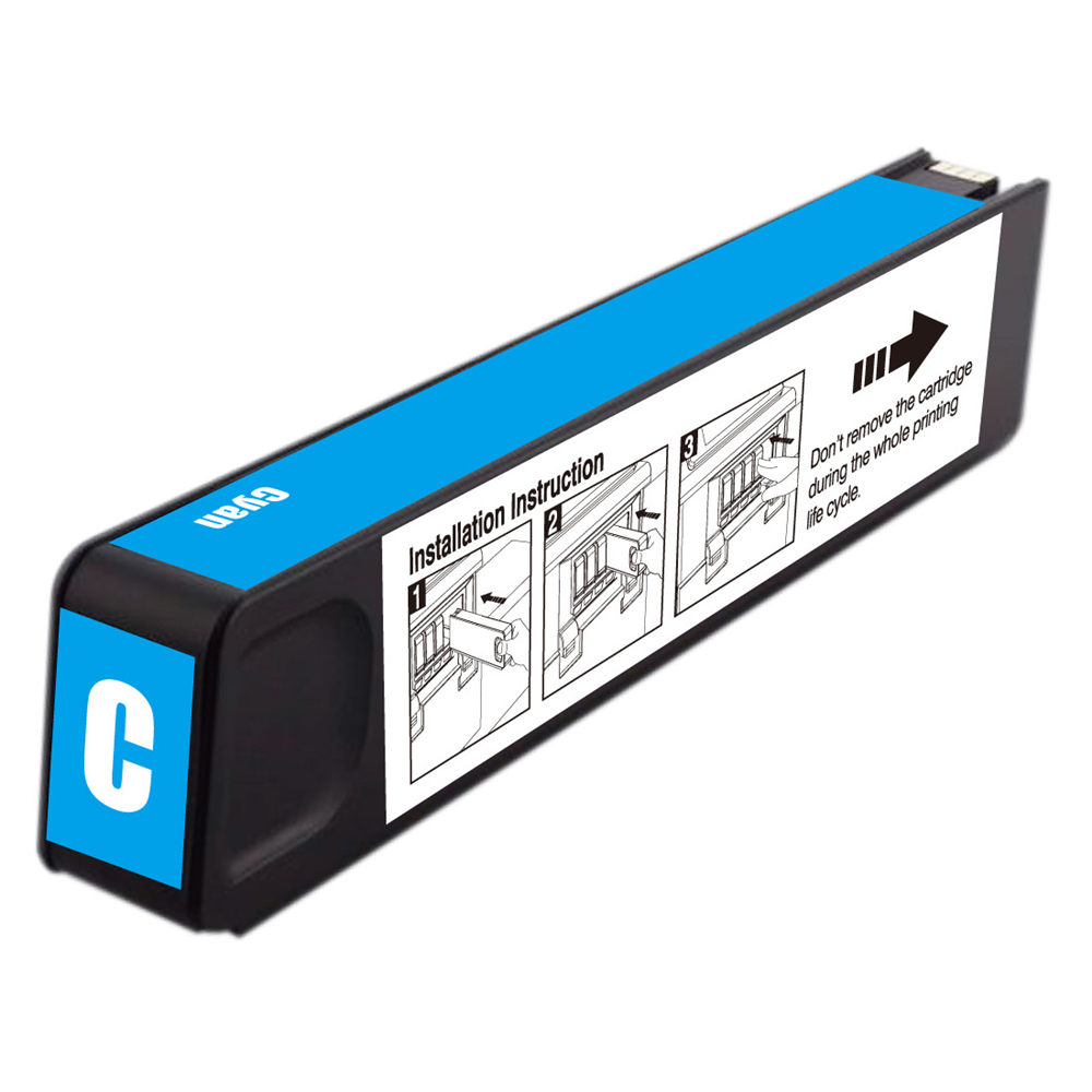 Remanufactured HP 971XL (CN626AM) Cyan Ink Cartridge - High Yield